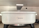 美的（Midea）电火锅 电煮锅 火锅专用锅家用多功能锅料理烤肉电热锅 6.5L多用途锅 HGE3030J04 实拍图