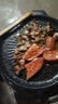 麦饭石烤肉盘家用不粘锅铁板烧韩式烤肉锅电磁炉卡式炉户外烤盘 太阳花烤盘 28cm 实拍图