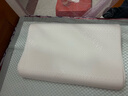 富安娜儿童 乳胶枕 泰国进口抗菌儿童护颈枕 天然乳胶枕芯一只装44*27cm 实拍图