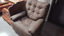 LAZBOY乐至宝落日哈尼轻奢真皮可躺可摇电动功能沙发深棕0.99m【3天发】 实拍图