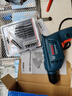 博世（BOSCH）电钻锂电手电钻400瓦功率马达自锁夹头15件附件套装GBM 400 KLE 实拍图