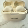 联想（lenovo）真无线蓝牙耳机 半入耳式耳机 音乐运动游戏耳机蓝牙5.4 适用苹果小米手机 EA110月岩白 实拍图