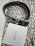 CALWAN KLSEN皮带男真皮自动扣商务休闲男士腰带中青年百搭牛皮裤带礼盒装 百搭柒字款银【质选优品礼盒装】 实拍图