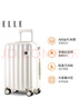 ELLE法国行李箱20英寸白色时尚女士拉杆箱小清新高颜值轻便旅行箱 实拍图