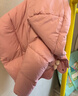 嘟嘟家儿童棉服卡通红色新年冬装宝宝棉袄冬款男童连帽外套女童衣服童装 粉色 120 实拍图