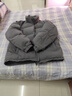 京东京造羽绒服男女情侣款鸭绒冬季保暖外套面包服加厚短款石墨灰XL 实拍图
