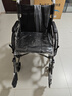 京巧轮椅折叠老人轻便旅行手推车带坐便胖人专属加宽专用出行轻便轮椅 实拍图