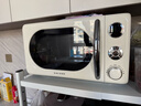 格兰仕（Galanz）复古微波炉 家用小型20L迷你 奶油风百搭复古 易清洁大平板 自动菜单 700瓦省电KAW0-SF2 实拍图
