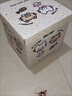 黛娥小猫纸箱生日礼盒空盒子零食包装礼物盒可爱礼物箱子收纳盒礼品盒 泼墨27升小猫【30*30*30cm】 礼盒+手扣+贺卡+垫板+拉菲草+灯串 实拍图
