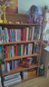 木马人书架落地置物架儿童书柜子家用桌面简易立式靠墙多层书本收纳储物 旗舰款-茶色五层80长 实拍图