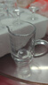 CLITON白酒杯分酒器套装一口杯高脚玻璃小酒杯带把分酒壶烈酒杯6壶8杯 实拍图