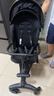 semmook遛娃神器婴儿推车0-6岁用折叠可坐可躺带减震双向高景观溜娃车 尊贵黑布蓬【弓形稳固车架】 实拍图