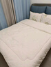 LOVO罗莱家纺 倍·蓬松A类抗菌防螨纤维冬被6.4斤220*240cm米色 实拍图