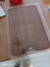 双枪乌金檀菜板 百年龄整木砧案板家用切菜食品抗菌防霉实木40*27*2.5 实拍图