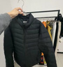 波司登（BOSIDENG）25年短款羽绒服男款90绒商场热卖同款立领排骨条羽绒服B250131005 黑色8056-25-经典极简风 L 180/100A 体重约140-155斤 实拍图
