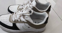乔丹男鞋子百搭低帮皮革面秋冬季板鞋厚底增高休闲白鞋运动鞋 实拍图