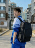 361°书包男初高中生大容量轻便减压双肩包高颜值女大学生背包旅行包 黑色大号 实拍图