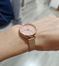 罗西尼（ROSSINI）手表女款 情人节礼物学生手表防水简约粉盘石英小金表619920 实拍图