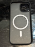 绿联 适用iPhone15手机壳 苹果15磁吸壳 MagSafe保护套 无线充电 防摔抗指纹防磨防震超薄 磨砂黑色 实拍图