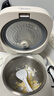 美的（Midea）电饭煲 3L家用电饭锅 316L不锈钢内胆无涂层煮饭锅 2-3人多功能0涂层煲汤煮粥锅米饭锅MB-RE387S 实拍图