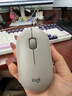 罗技（Logitech）时尚系列 PEBBLE鼠标 无线蓝牙鼠标 办公静音鼠标 女性鼠标对称鼠标 鹅卵石造型 玫瑰粉 实拍图