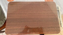 双枪乌金檀木整木菜板 百年龄砧板家用切菜案板抗菌实木菜板45*30*2.5 实拍图