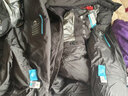 鸭鸭（YAYA）王一博同款冰壳系列户外极寒羽绒服男士新款长款情侣加厚女外套 青光黑色-YE5B000656A XL /180(建议155-175斤) 实拍图
