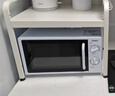 京东京造 微波炉置物架可伸缩架烤箱台面收纳架厨房烹饪器具[双层白色] 实拍图