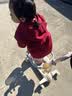迈多米儿童滑板车1-3-6岁三合一可坐可滑可折叠轻便多功能周岁礼物 M6粉色/手推款+刹车万向轮+软座 实拍图