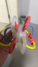 babycare 宝宝牙胶磨牙咬胶婴儿玩具曼哈顿球星空手抓球6月+ 杜巴利红 实拍图