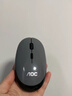 AOC KM720无线键盘鼠标套装 电脑键盘 撞色键盘 防溅洒设计 商务办公家用键盘 黑色 实拍图