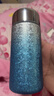 高颜值口袋杯茶水分离便携泡茶保温杯迷你高档商务水杯户外女士 云水蓝-300ml(覆钛层） 实拍图