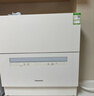 松下（Panasonic）台式洗碗机二代H1D【小尺寸大容积58L】独立烘干 80℃高温除菌 洗烘一体 软水系统 家用台面独立式 实拍图