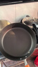 苏泊尔（SUPOR）平底锅 有钛铁不粘煎锅无涂层铸铁牛排锅家用大容量EJ28AYT01 实拍图