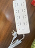 公牛（BULL）超功率保护 插座/插线板/插排/排插/接线板/宿舍家用桌面拖线板  3C认证  8位总控开关全长1.8米 实拍图