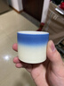 千里江山茶杯文创伴手礼实用礼盒中秋送礼品定制logo国潮随手礼 渐变蓝单只装 实拍图