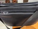 澳懿斜挎包男士真皮挎包单肩包男包头层牛皮包休闲背包青年时尚大容量 荔枝纹黑色款 大号-长32高23厚10公分 实拍图