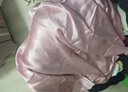 金三塔真丝睡衣女100%桑蚕丝外穿丝滑亲肤两件套睡裤居家服礼物 [热荐]19姆米香妃色 L 实拍图