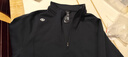 京东京造长袖t恤男打底衫摇粒绒秋冬加绒保暖卫衣内搭衣服男装半拉链 黑L 实拍图