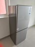 海尔（Haier）「真省电」165L两门小冰箱一级能效风冷无霜黑金净化灰色HC2-165WGHC2E9S9国家补贴 实拍图