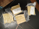 雁门郡山西大同特产广灵豆腐干灵丘浑源豆制品散装休闲即食蔚县五香豆干 豆腐干小包装1斤（100gX5袋） 实拍图