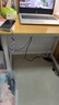 舒客艺家 电脑桌台式小户型小桌子家用学习桌写字办公书桌电竞长条桌子 木纹白架单桌80*50*74 加固电脑桌 实拍图