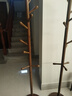 栖音阁实木衣架落地卧室衣帽架客厅挂衣服架子落地衣架家用立式挂包架 实拍图