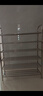 不锈钢鞋架多层家用门口简易鞋柜收纳宿舍神器架子新款出租屋加粗 六层长75宽24【高98厘米】 实拍图