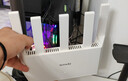 Tenda腾达路由器【千兆WiFi6+穿墙王】无线AX3000信号增强家用放大器Mesh限时补贴金榜一名云霄白立式 实拍图