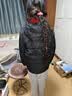 骆驼【云绒Soft】新款儿童羽绒服秋冬加绒加厚户外外套男女童亲子装 幻影黑-E003 160 【妈妈可穿-含绒90%】 实拍图