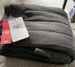 浪莎100%羊毛保暖裤男加绒加厚男士羊绒东北特厚秋冬防寒棉裤  深灰 实拍图