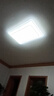 客厅灯led吸顶灯长方形简约大气主灯全屋组合套餐吊灯具客厅灯 双层钻石黑-中长90cm-200W-三色变光 实拍图