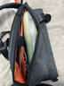 墨一男士大容量单肩包休闲胸包户外运动登山斜挎包短途旅游出差背包 黑色 实拍图