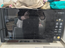 美的（Midea）家用变频微波炉平板式易清洁 800W微波速热 一键智能菜单 钻石背板 微晶面板加热20L（PM20M2） 实拍图